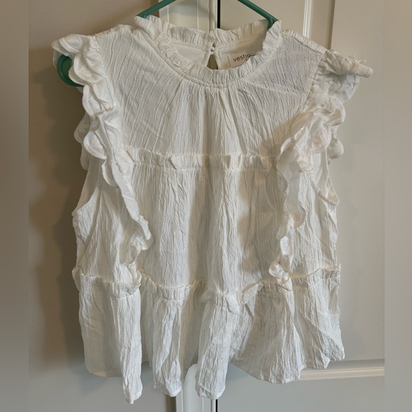 NWT Vestique White Lotus Top - Size L - Picture 3 of 9